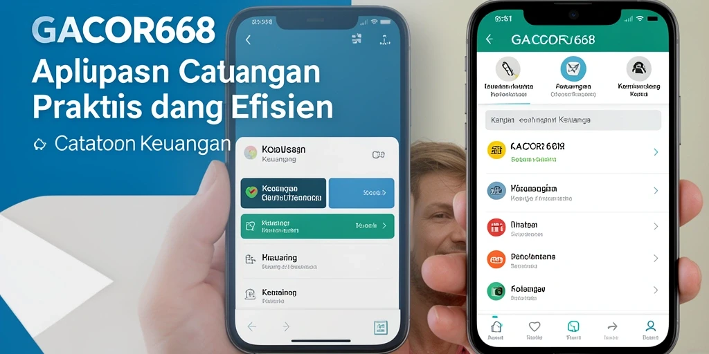 Tampilan antarmuka GACOR668 yang sederhana dan intuitif untuk Catatan Keuangan.
