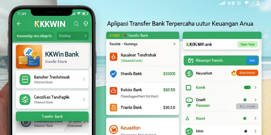 Antarmuka pengguna KKWIN yang sederhana dan fungsional.