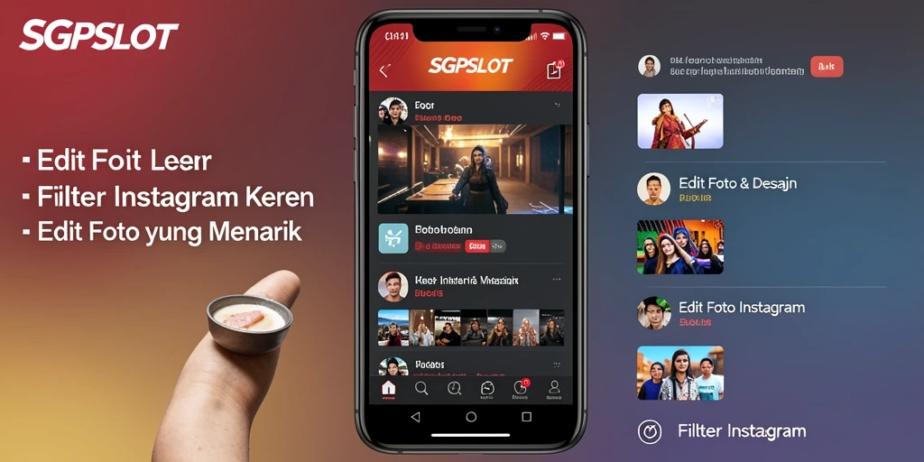 Screenshot antarmuka <strong>SGPSLOT</strong> menunjukkan berbagai filter yang tersedia untuk pengguna.