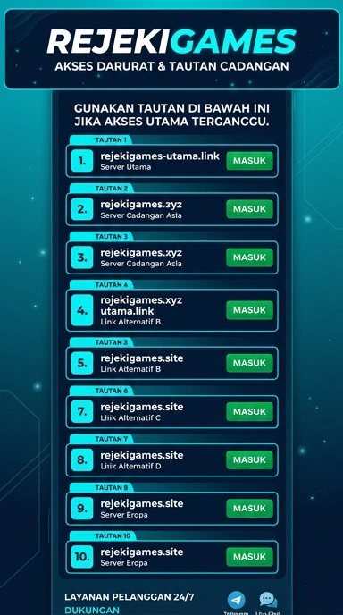 Akses Mudah ke Link Alternatif Rejekigames