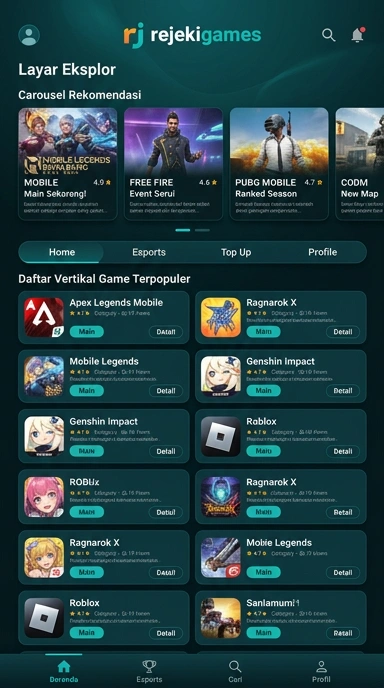rejekigames | Pusat Akses Aplikasi Populer dan Kanal Uji
